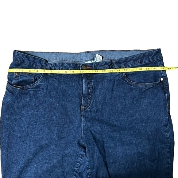 Kim Rogers Woman Plus Denim Blue Jeans (Sz 24w) - Picture 7 of 10